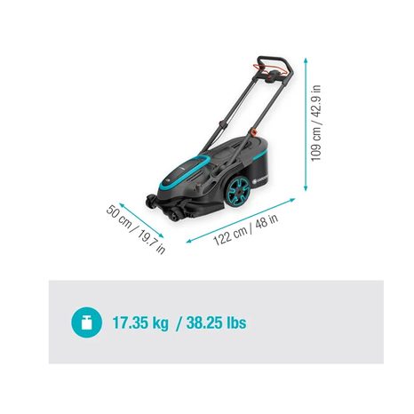 Aku sekačka na trávu Gardena PowerMax Duo 46/36V 14646-20 - 5