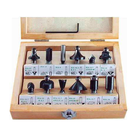 Tvarové frézy do dřeva EXTOL CRAFT 12 ks 44032 - 3