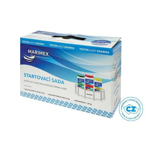 Marimex Startovací sada (Shock, Triplex Mini, pH-, tester) - 11307010 - 2