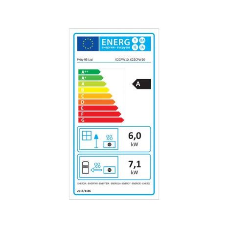 Krbová kamna s výměníkem PRITY K22 CP W10 - 3