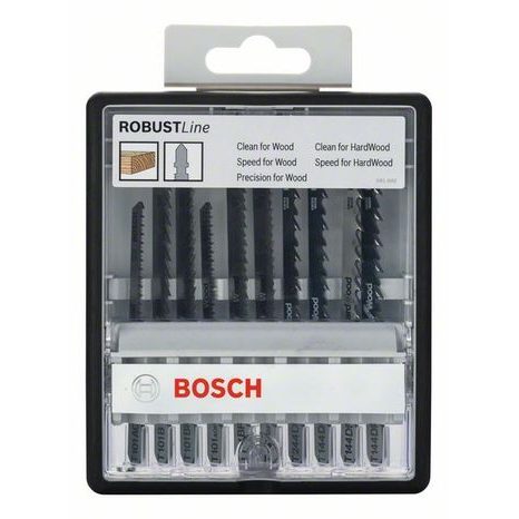 Sada pilových plátků Bosch Robust Line, varianta Wood, se stopkou T 2607010540 - 2