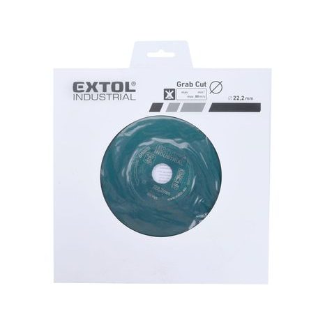 EXTOL INDUSTRIAL 8703031 - kotouč diamantový řezný segmentový Grab Cut, suché řezání, 115x22,2x2,2mm - 2