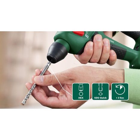 Aku vrtací kladivo Bosch Uneo 12 V 060398400D - 2