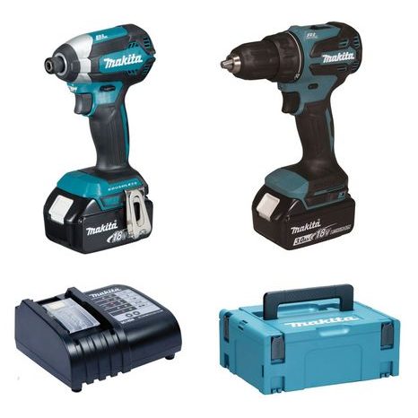 Aku sada Makita DDF490+DTD153 LXT DLX2535SJ