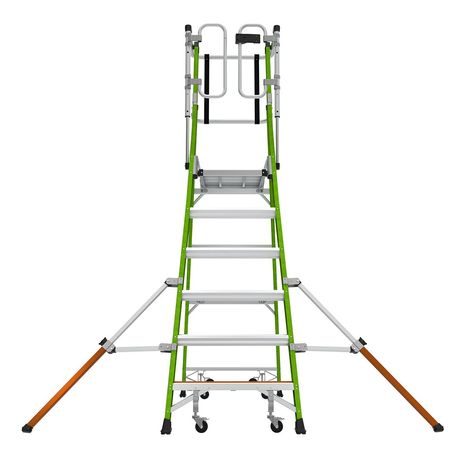Bezpečnostní skládací žebřík LittleGiant Safety Cage 2.0 M6 19706EN - 2