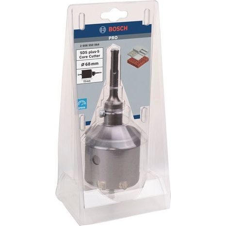 Sada vrtací korunka Bosch PRO SDS plus-5 Core Cutter 68 mm 2608550064 - 2