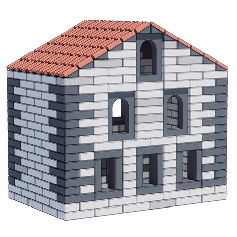 Set komponentů pro stavby Classic World - 8