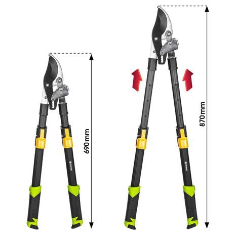 Pákové teleskopické zahradní nůžky FIELDMANN FZNR 1023 - 5