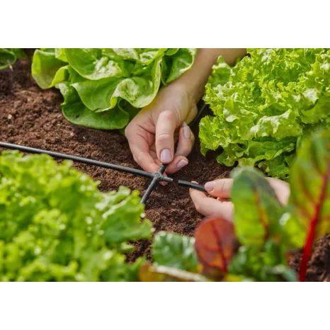 4cestná spojka Gardena Micro-Drip 4,6 mm (3/16") 13214-20 - 5