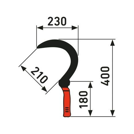Srp na trávu EXTOL PREMIUM 8877100 - 5
