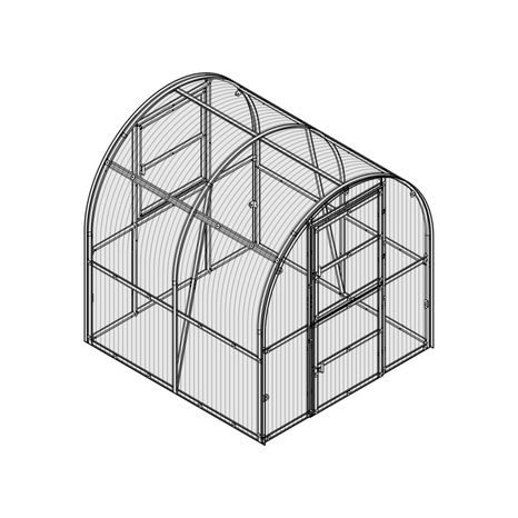 Skleník Frux Slim 2x2m / 4mm - 5