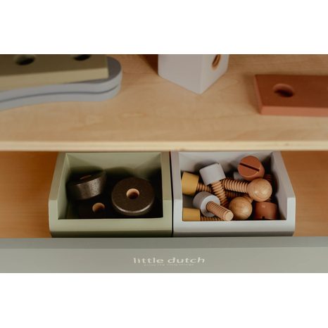 Ponk dřevěný Blue Little Dutch - 12