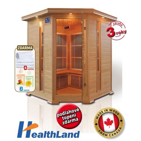 Infrasauna HEALTHLAND DeLuxe 4005 Carbon