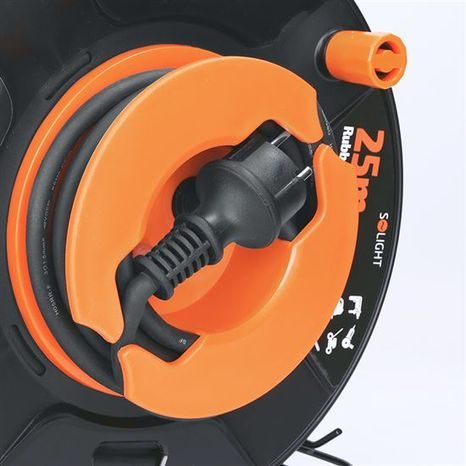 Venkovní prodlužovací kabel SOLIGHT buben 25m, 3x1,5mm² PB30 - 7