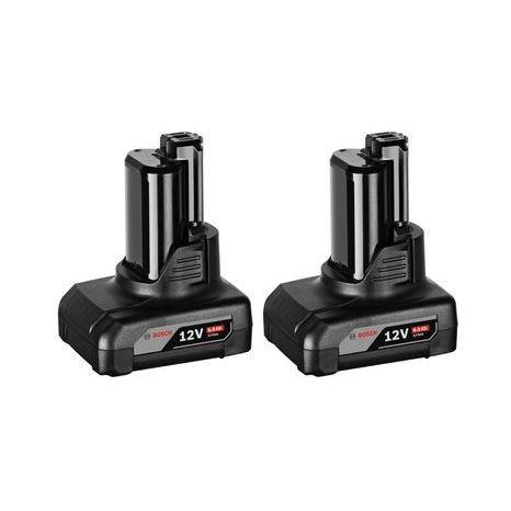 Akumulátor Bosch 2x GBA 12 V/6 Ah 1600A00X7M