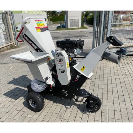 Benzínový kombinovaný štěpkovač/drtič Lumag RAMBO HC 10DUO - 5