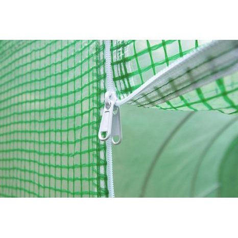 Zahradní fóliovník VespaGarden 4x12x2,3m - 48m2 - 2 vchody - zelený - 3