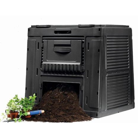 Kompostér Keter E-kompostér 470L s podstavcem černý - 2