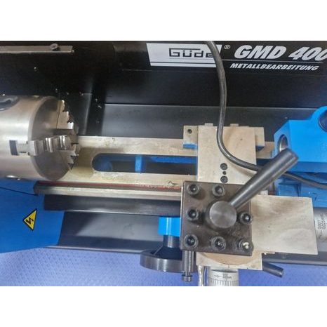 Zánovní - Elektrický soustruh GÜDE 48132 GMD 400 Mini - 5