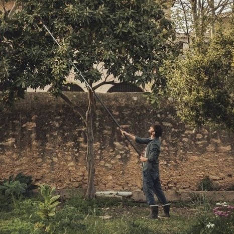 Poškozeno - Teleskopické zahradní nůžky Fiskars UPX86 + prořezávací pila UPX80 1023634 - 11