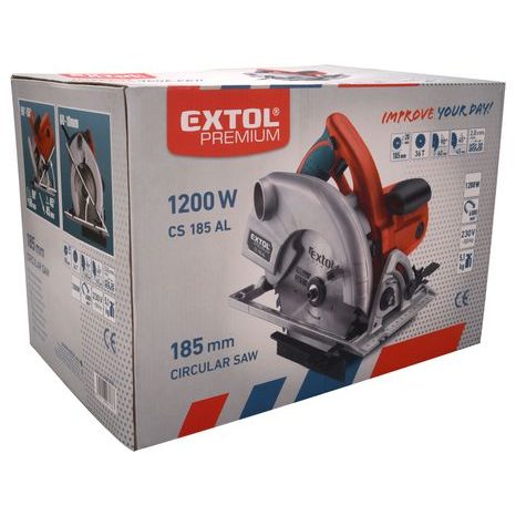 EXTOL PREMIUM 8893003 - pila kotoučová, 185mm, 1200W - 5