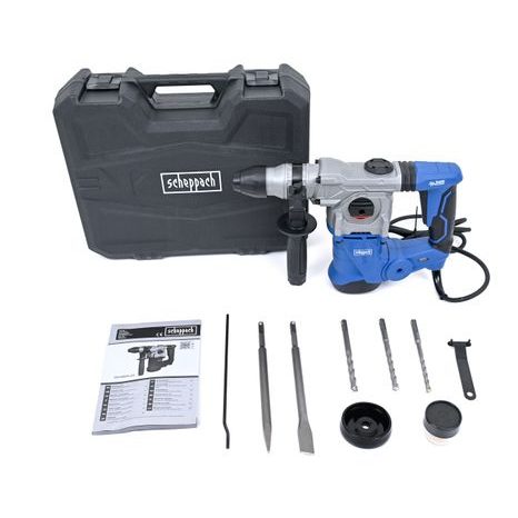 Elektrické kombinované kladivo Scheppach DH 1300 PLUS - 9