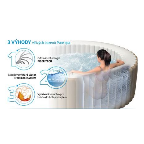Vířivka Intex Pure Spa Bubble HWS 11400217 - 4