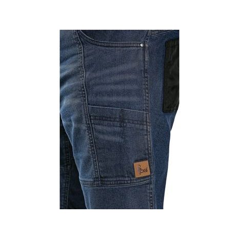 Pánské džínové kraťasy jeans CXS MURET, modré - 4