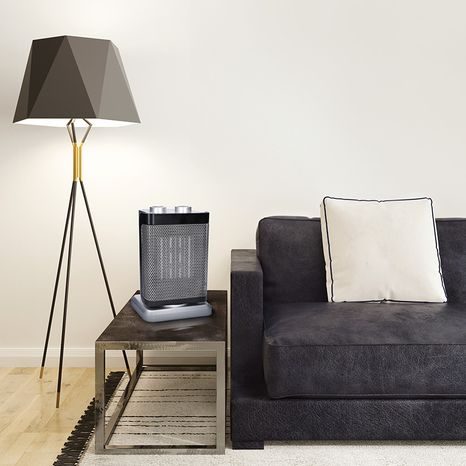Elektrický horkovzdušný ventilátor SOLIGHT 1500W KP14 - 8