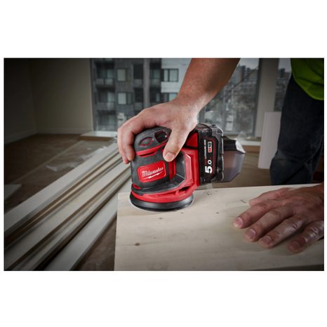 Aku excentrická bruska Milwaukee M18 BOS125-0 - 6