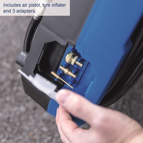 Elektrický bezolejový kompresor Scheppach Air Force 7 5906168901 - 4