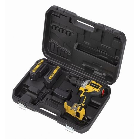 Aku příklepová vrtačka Powerplus POWX00450 - 9