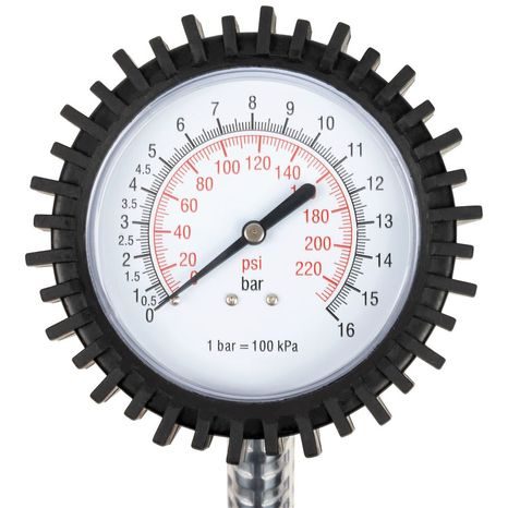 Pneuhustič s manometrom GÜDE 2756 - 6