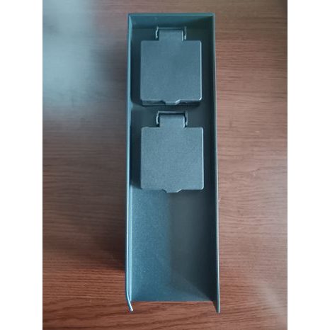 Poškozeno - Zahradní sloupek SOLIGHT hliník, 2 zásuvky PG12B - 5