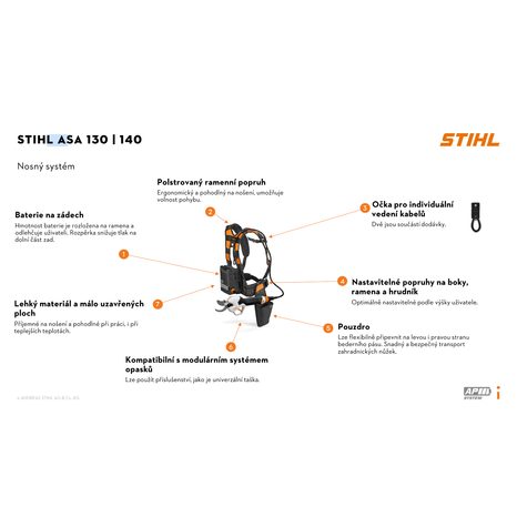 Aku zahradní nůžky STIHL ASA 140 - 7