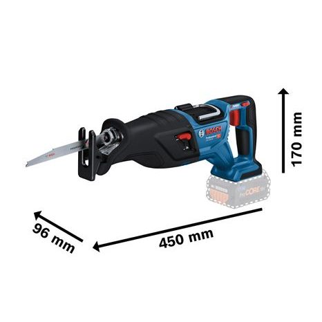 Aku pila ocaska Bosch GSA 185-LI 06016C0020 - 3