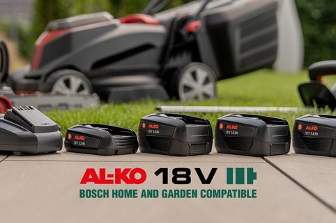 Sdílený aku systém AL-KO a Bosch: Méně starostí, více možností