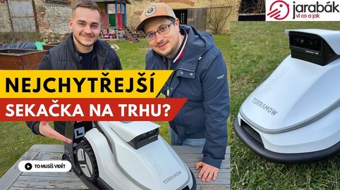Jak funguje TerraMow V600 v praxi? Testuje Aleš z kanálu Pražák na vesnici