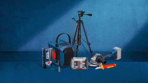 Získejte odměny zdarma k nákupu profesionálního nářadí Bosch!