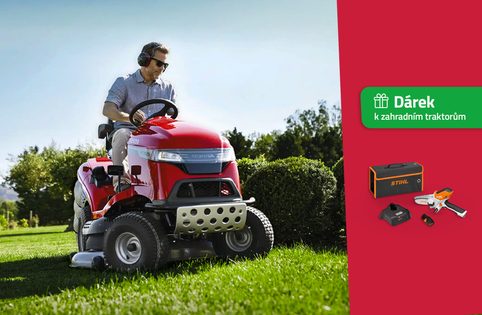 Dárek k zahradním traktorům: Aku minipila STIHL GTA 26 SET zdarma!