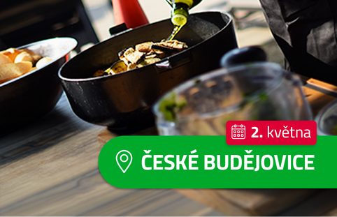 Grilování naživo s Jarabákem v Českých Budějovicích