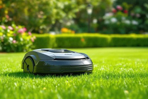Robotická sekačka a speciální hnojivo - ideální kombinace pro váš trávník