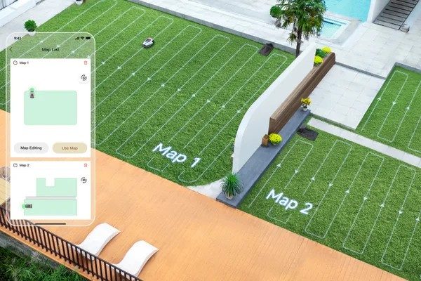 Dreame A3 - Správa dvoch nezávislých máp