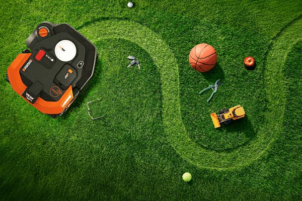 WORX WR312E - detekce překážek