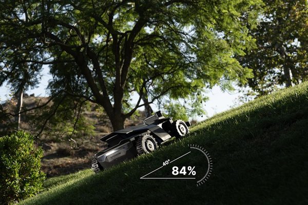 Navimow X4 – kosenie do svahu