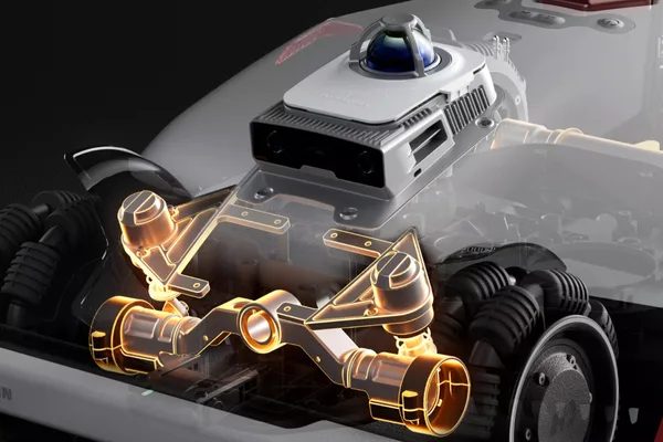 LUBA 3 AWD - odpružené predné kolesá