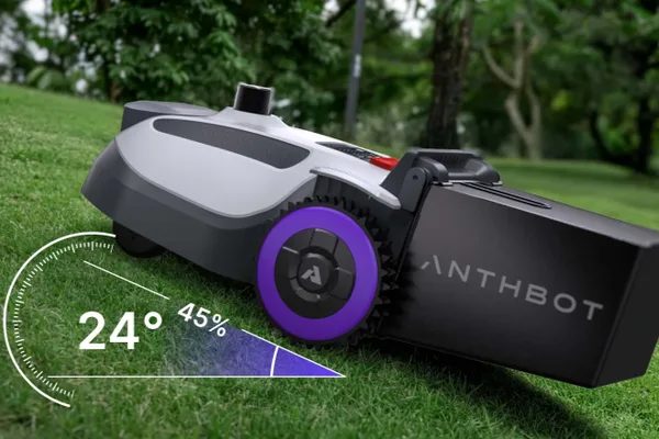 Anthbot N8 LiDAR - sklon pozemku až 45 %