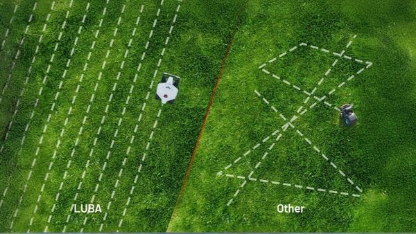 LUBA 2 AWD 3000 - algoritmy sečení