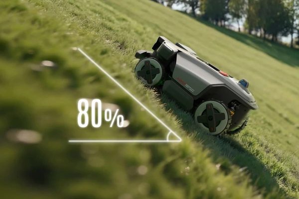 RockMow Z1 - sklon svahu až 80 %