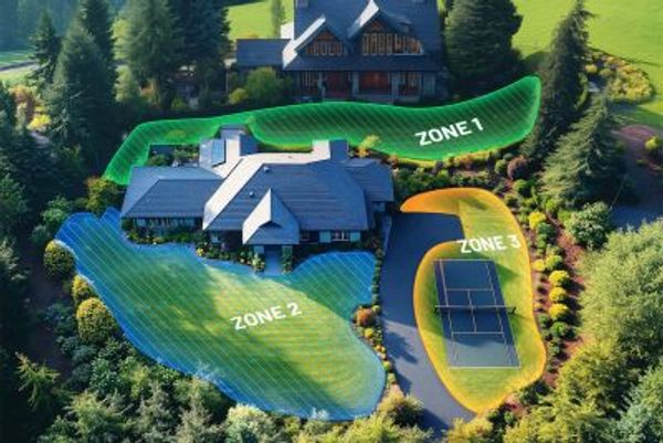 LUBA mini AWD - správa zón sečení